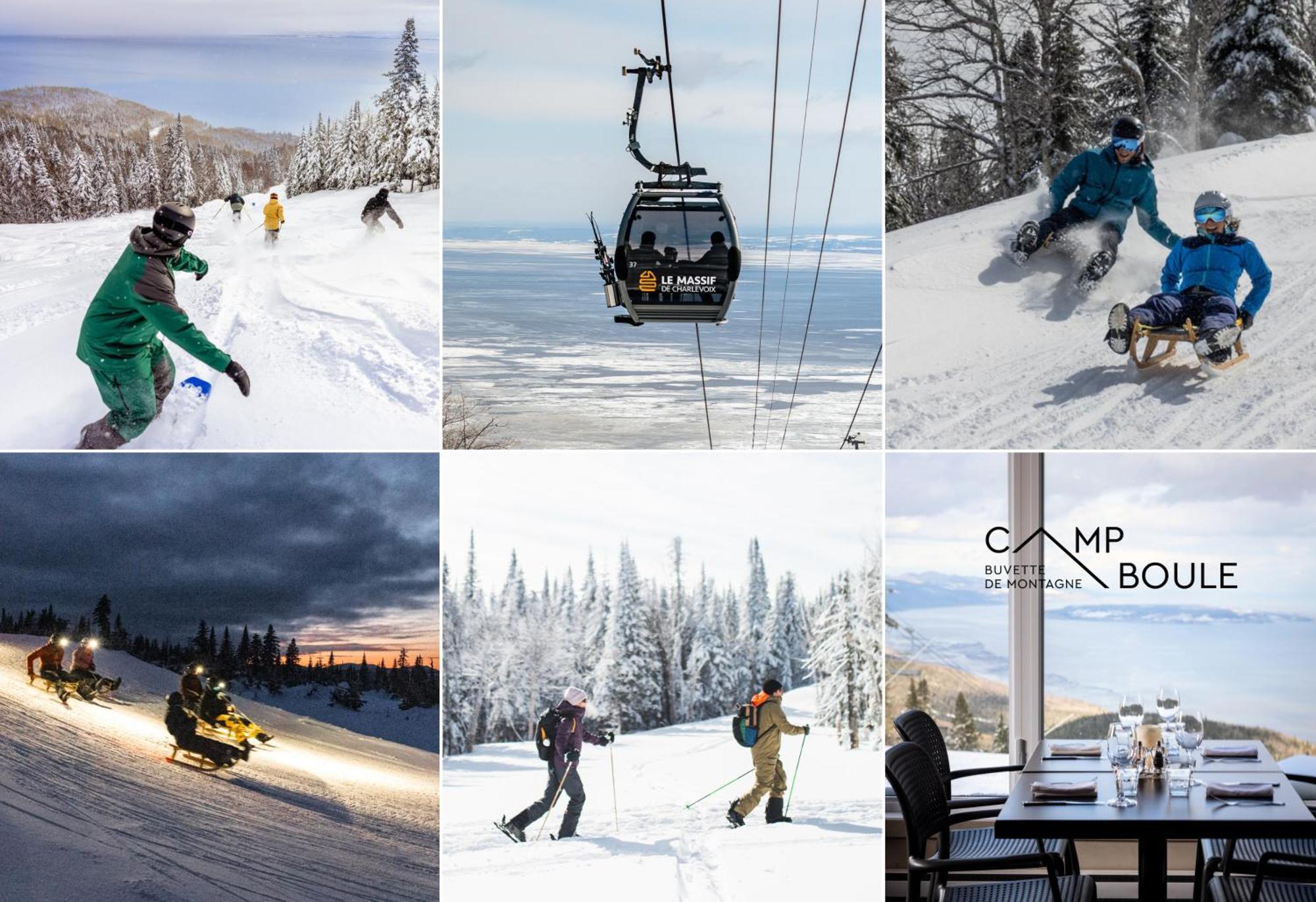 Grande-pointe Au Massif De Charlevoix -velos - Rando -ski-in Ski-out Chalet